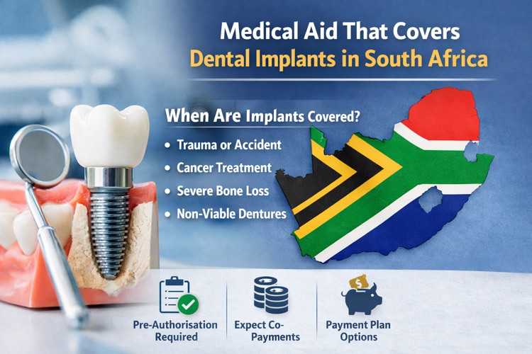 medical aid that covers dental implants in south africa